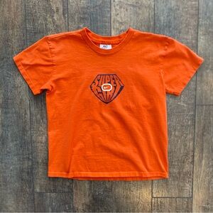 y2k vintage nike super girl baby tee shrunken tee